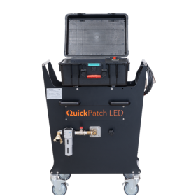 Sewertronics QuickPatch LED vytvrzovací systém lokální opravy, Ø 80-600 mm Sewertronics QuickPatch LED vytvrzovací systém lokální opravy, Ø 80-600 mm